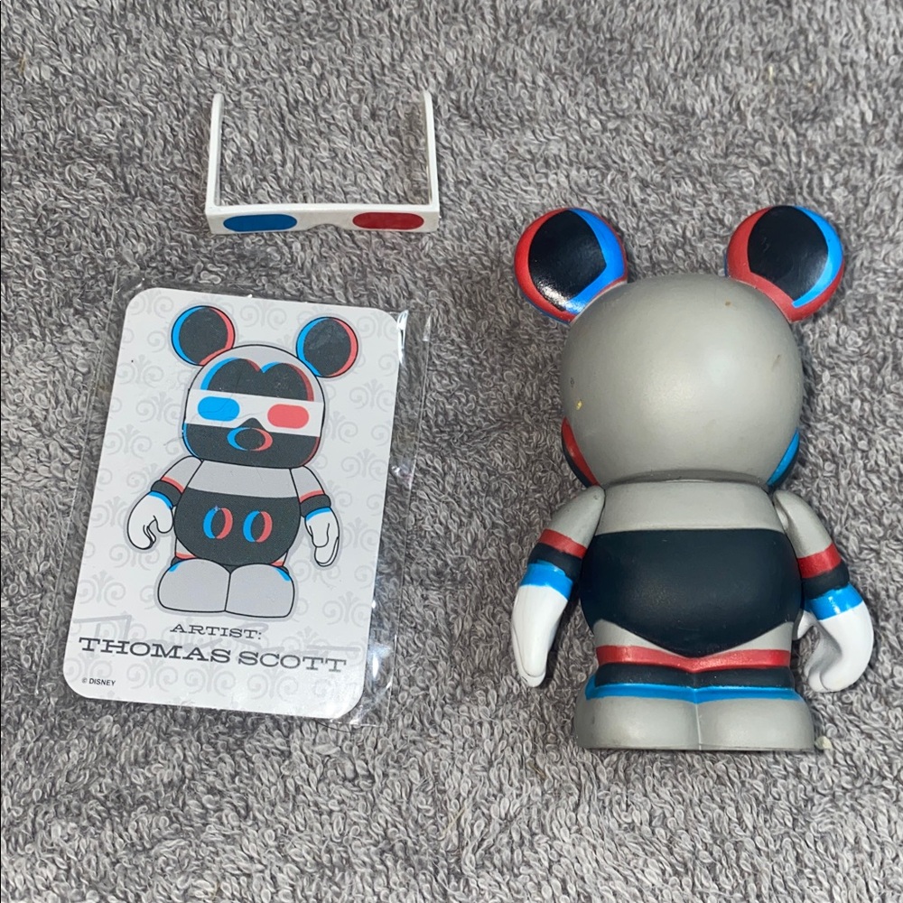 🌵 Retired Rare Chaser Disney Vinylmation 3D Mickey from the "Urban 5" series! - Picture 3 of 4